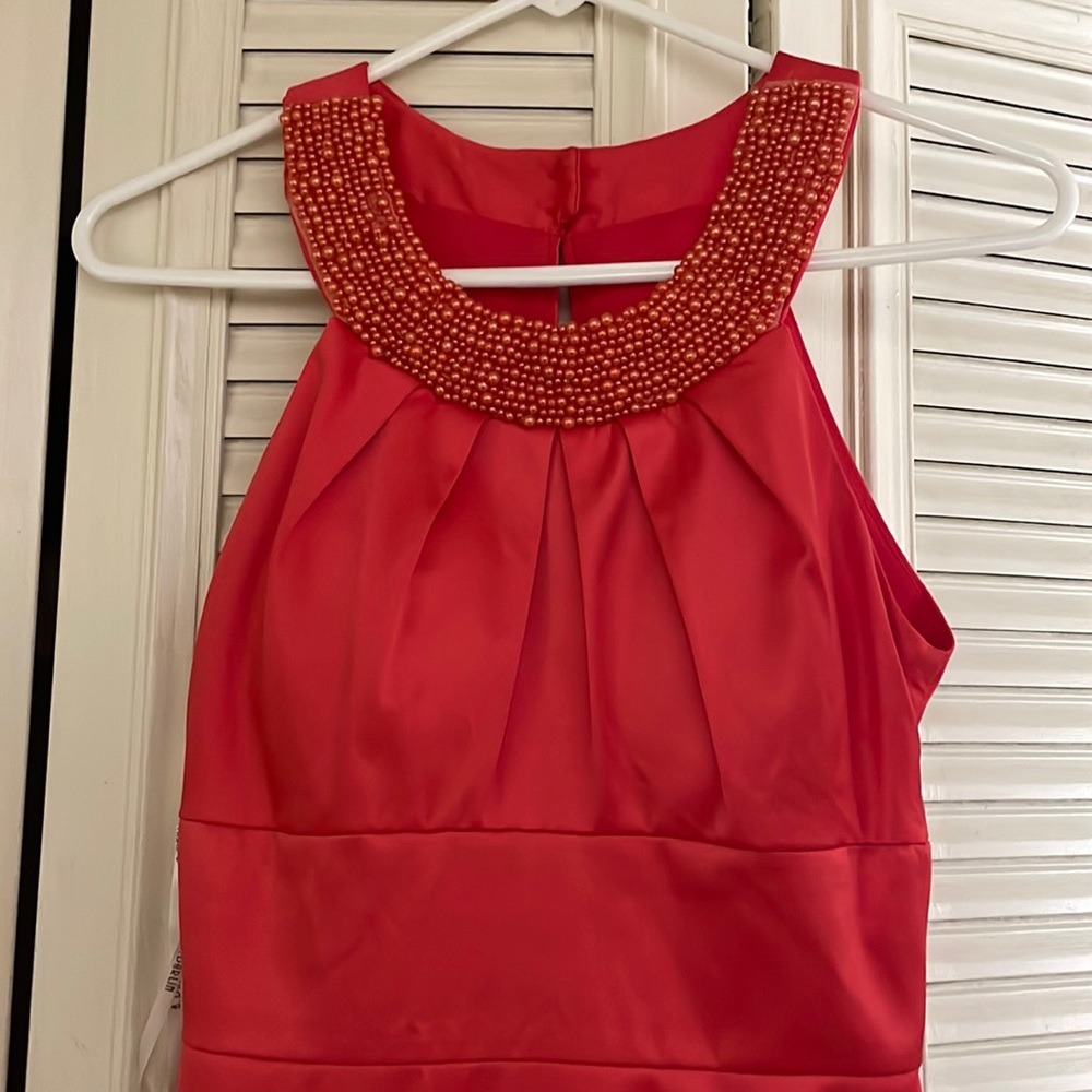 Midi Reddish/peach color. Dress Size 3/4